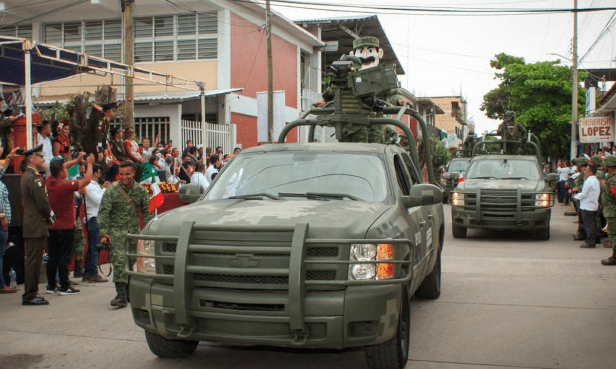 Ejército en las calles